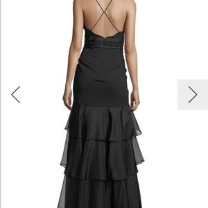 Aidan mattox chiffon gown
